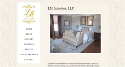 Desktop Screenshot of lminteriordesigns.com